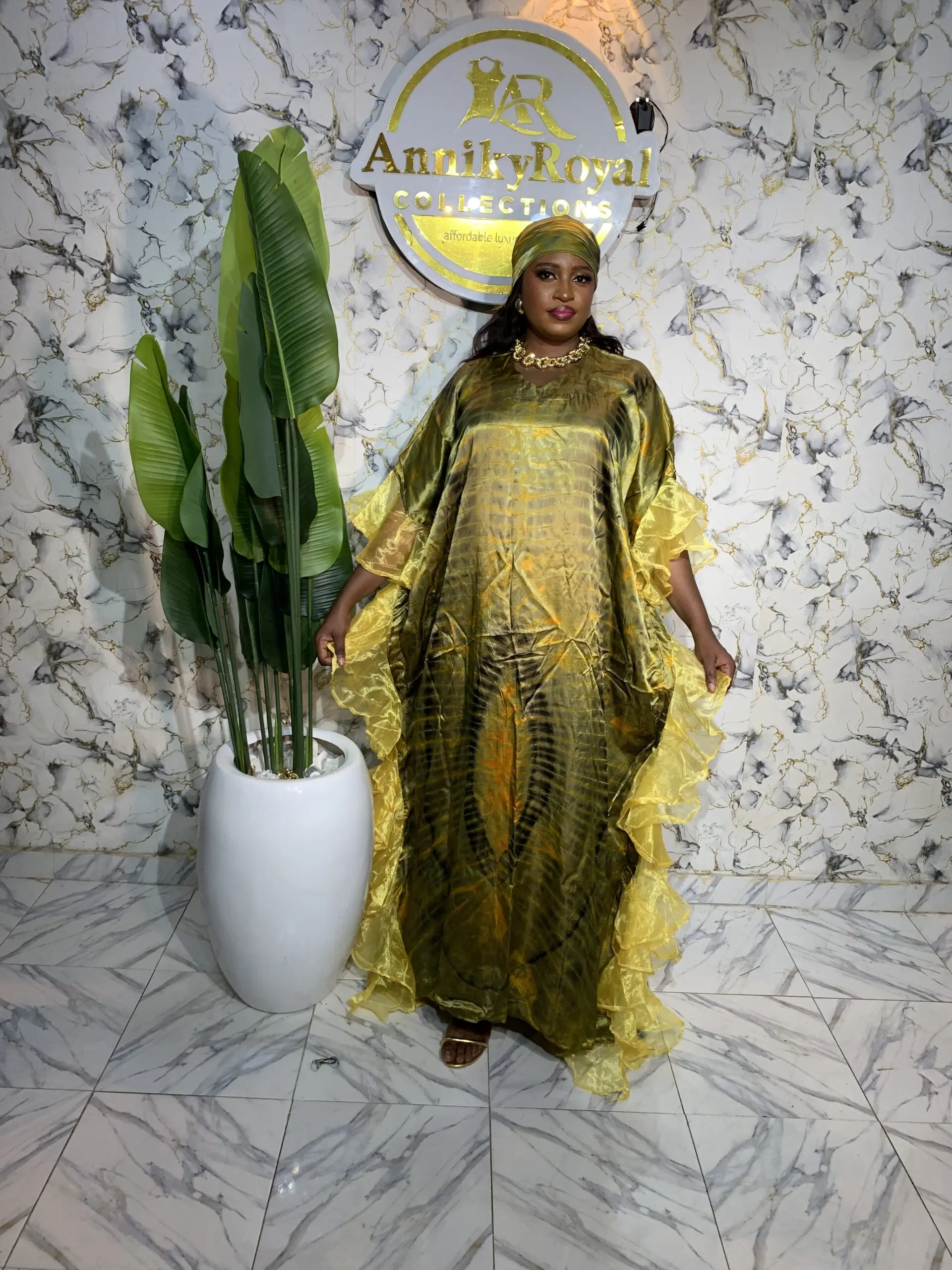 SUSAN ADIRE SLIK GOWN 001 - Image 3