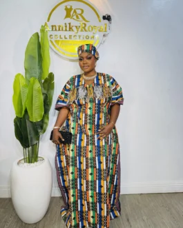 Akwete gown 4